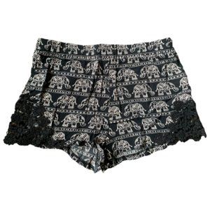Forever 21 Elephant print shorts